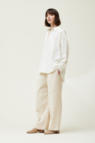 Vanessa Oversized Shirt - Ivory
