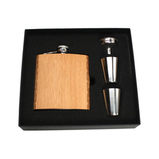 Flask Gift Box (with Shot Glass & Funnel)