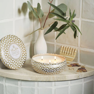 3 Wick Tin Candle - 12 oz
