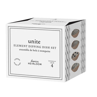 Unite Element Dipping Dishes - Set of 4