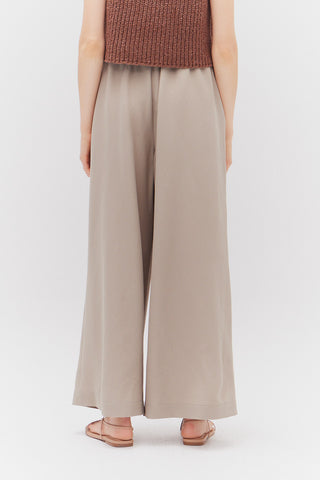 Textured Wide Leg Pant