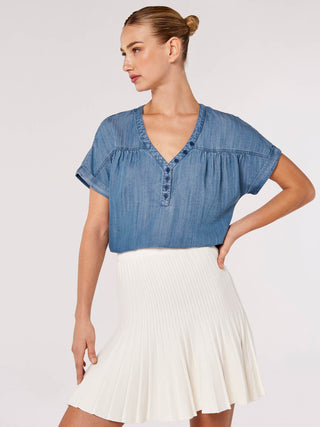 Denim Button Shirt