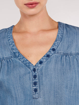 Denim Button Shirt