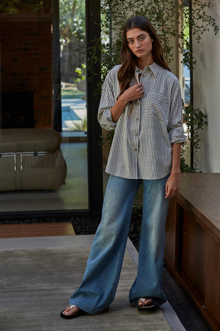 Vincent Striped Button Down