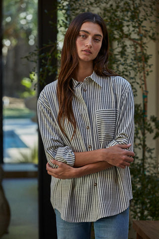 Vincent Striped Button Down