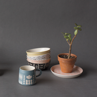 Imprint Stoneware Bowl 6"