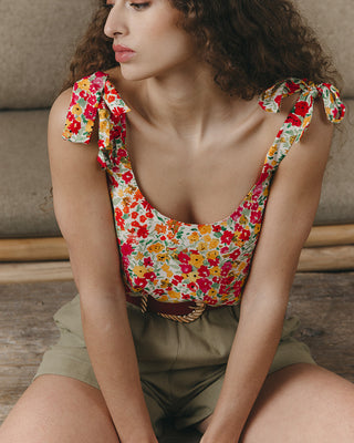 Jardin Floral Tie Tank