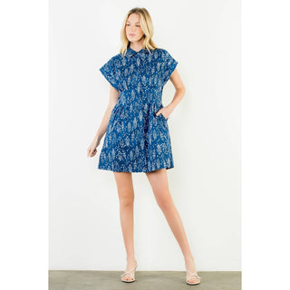 The Fish Print Day Dress