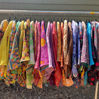 Kantha Shirt | Made From Recycled Cotton Kanthas One Size