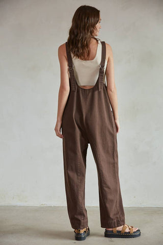 Wide Leg Overalls