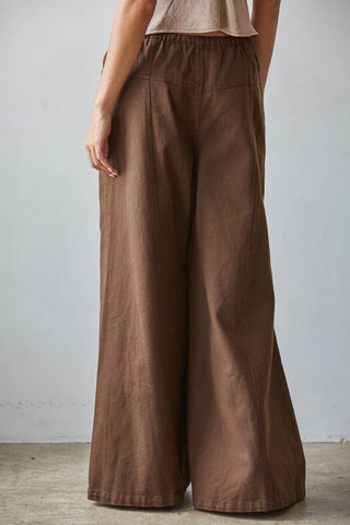 The Juniper Wide Leg Denim Trouser