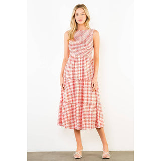The Sleeveless Gingham Dress