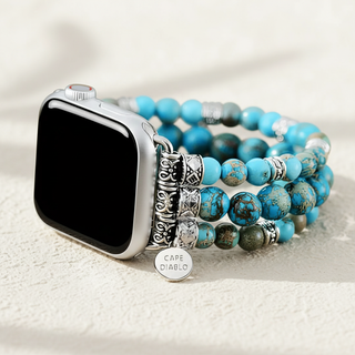 Imperial Jasper Stretch Apple Watch Strap
