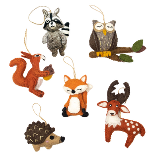 Forest Animal Ornaments