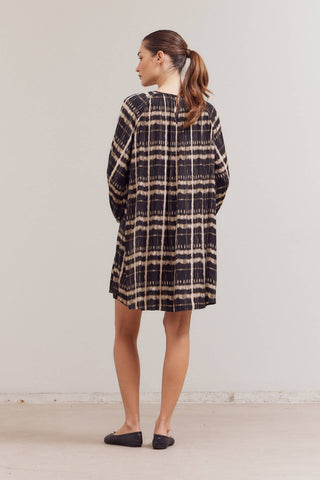 The Onyx Plaid Mini Dress