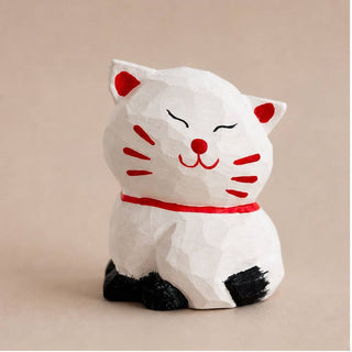 Smug Cat Figurine