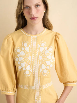 Lauren Midi DressDress Yellow