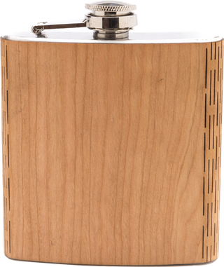 Wooden Hip Flask