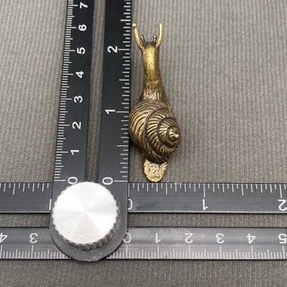 Brass Snail Decorative Sculpture - 002