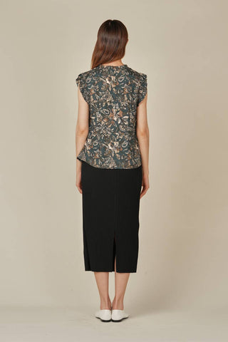 Sabrina Floral Printed Blouse
