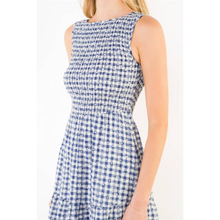 The Sleeveless Gingham Dress