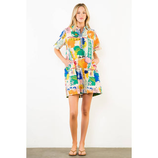 The Market Day Shirt Dress
