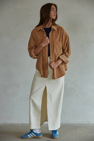 Corduroy Shirt Jacket