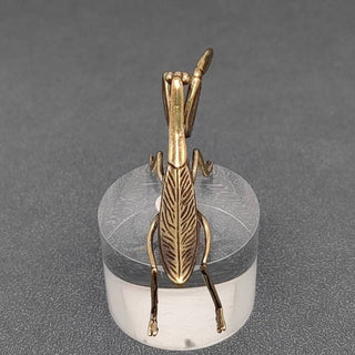 Brass Mantis Figurine