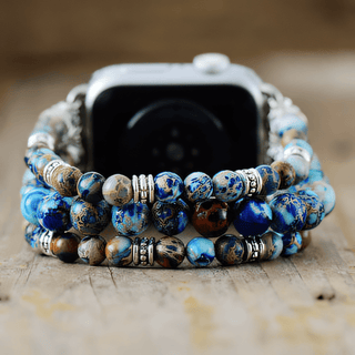 Imperial Jasper Stretch Apple Watch Strap