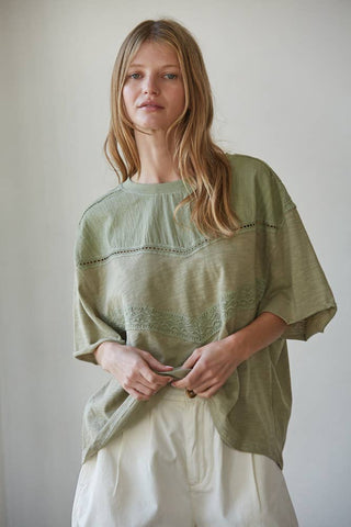 Sagebrush Lace Tee