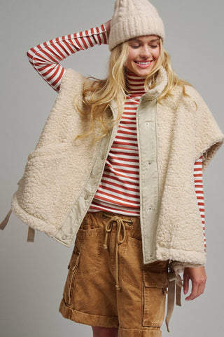 Prairie Sherpa Tie-Side Vest
