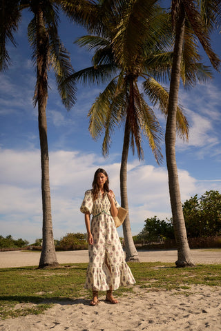 Magnolia Maxi Dress - Green