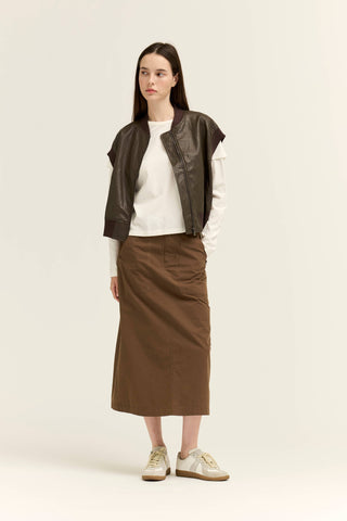 The Sloan Leather Vest