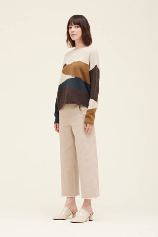 The Canyon Color Block Sweater