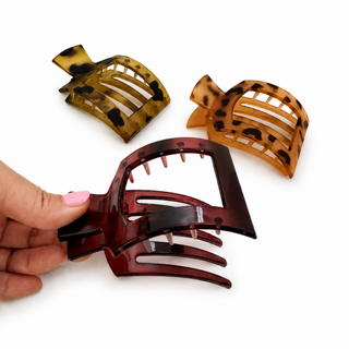 Everyday Flat Hair Claw Clips - Medium