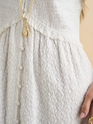 Magnolia Maxi Dress -  White