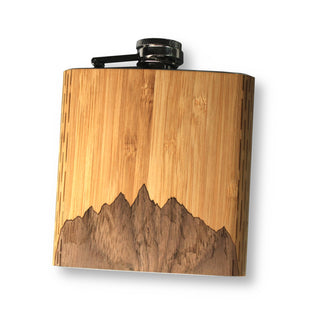 Wooden Hip Flask