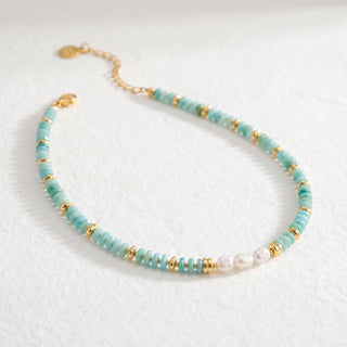 Amazonite Coastal Glow Necklace