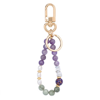 Amethyst Harmony Bag Charm