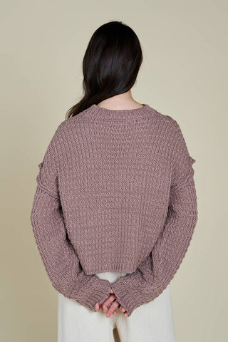 The Orchid Cable Sweater
