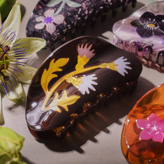 Milk Thistle Acetate Claw Clip