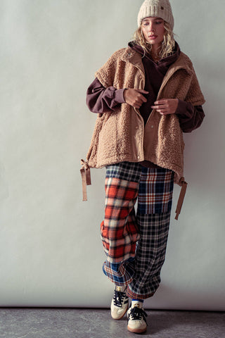 Prairie Sherpa Tie-Side Vest
