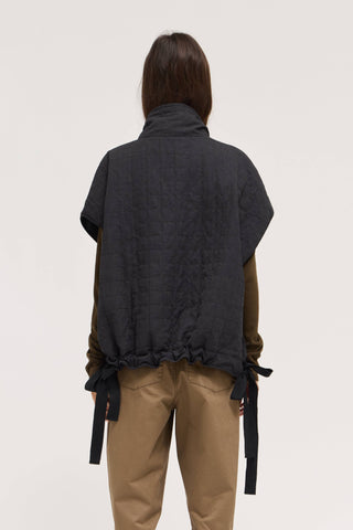 Raven Quilted Vest