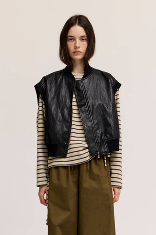The Sloan Leather Vest