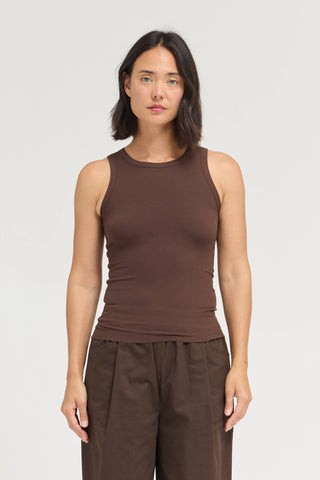 The Harlow Ribbed Tank
