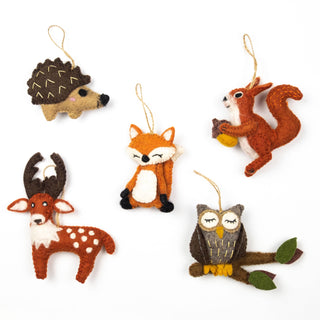 Forest Animal Ornaments