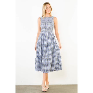 The Sleeveless Gingham Dress
