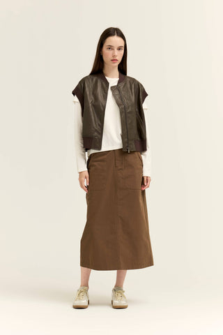 The Sloan Leather Vest