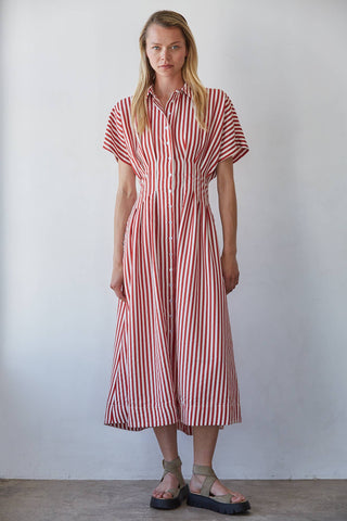 The Harbor Stripe Shirt Dress