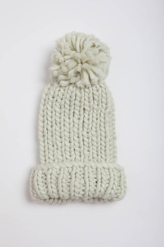 Snowdrift Chunky Knit Pom Beanie